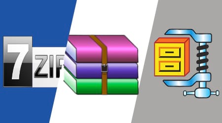 winzip winrar 7zip download