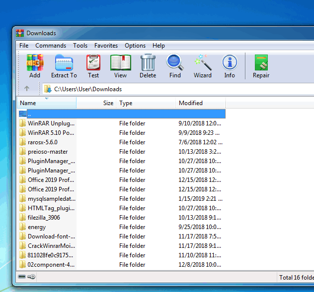 free download winrar zip archive file