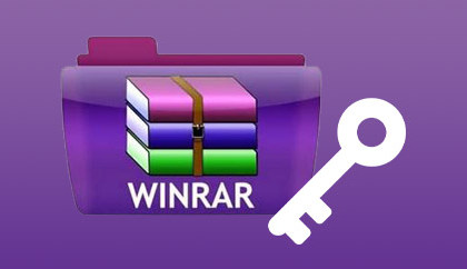 Create password on WinRAR - Winrarfree.net