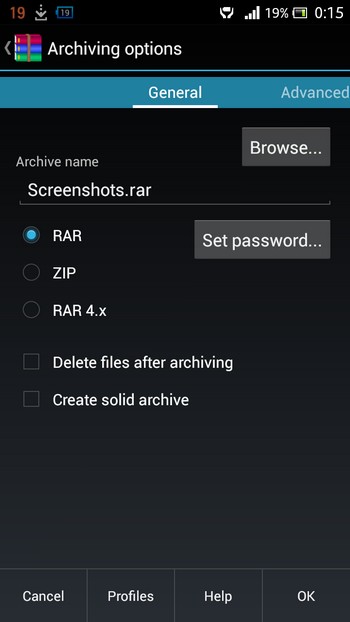 winrar download for android