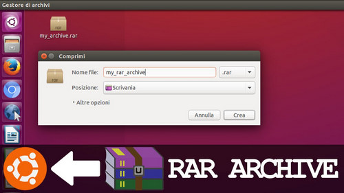 ubuntu用のダウンロードWinrar